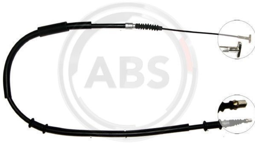 Cablu, frana de parcare dreapta (K18018 ABS) LANCIA