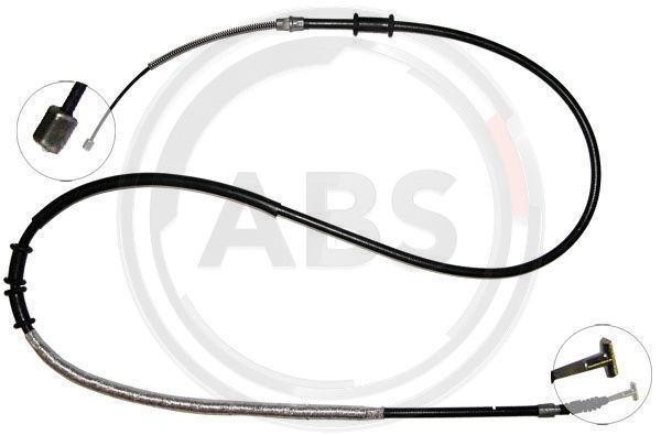 Cablu, frana de parcare dreapta (K18028 ABS) FIAT
