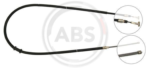 Cablu, frana de parcare dreapta (K18208 ABS) FIAT