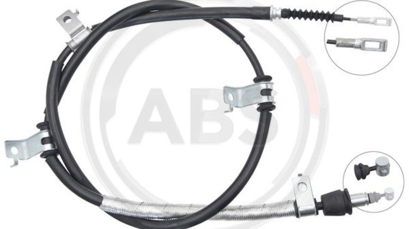 Cablu, frana de parcare dreapta (K18551 ABS) HYUNDAI