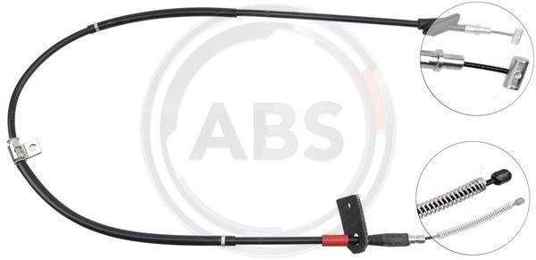 Cablu, frana de parcare dreapta (K18748 ABS) SUZUKI