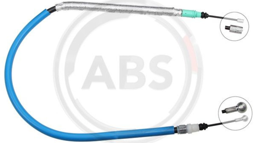 Cablu, frana de parcare dreapta (K18891 ABS) Citroen,DS,PEUGEOT
