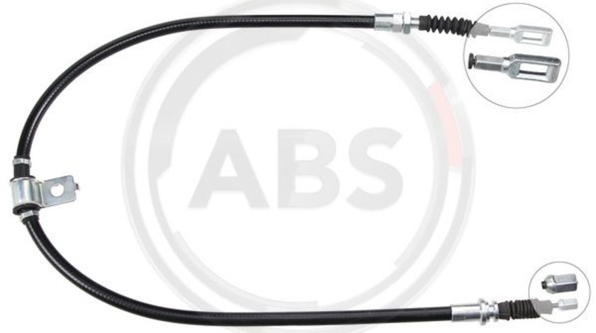 Cablu, frana de parcare dreapta (K18954 ABS) NISSAN