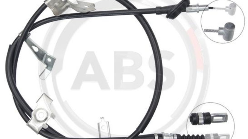 Cablu, frana de parcare dreapta (K18980 ABS) FIAT,SUZUKI