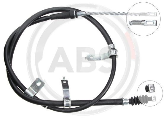 Cablu, frana de parcare dreapta (K18989 ABS) KIA