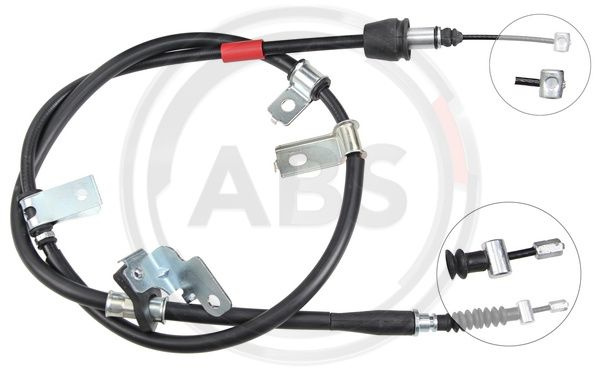 Cablu, frana de parcare dreapta (K18992 ABS) KIA
