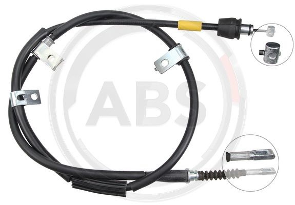 Cablu, frana de parcare dreapta (K19069 ABS) HYUNDAI
