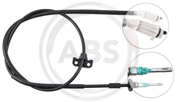 Cablu, frana de parcare dreapta (K19086 ABS) VOLVO