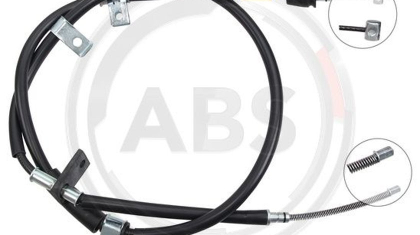 Cablu, frana de parcare dreapta (K19118 ABS) HYUNDAI