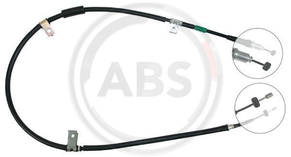 Cablu, frana de parcare dreapta (K19138 ABS) HYUNDAI