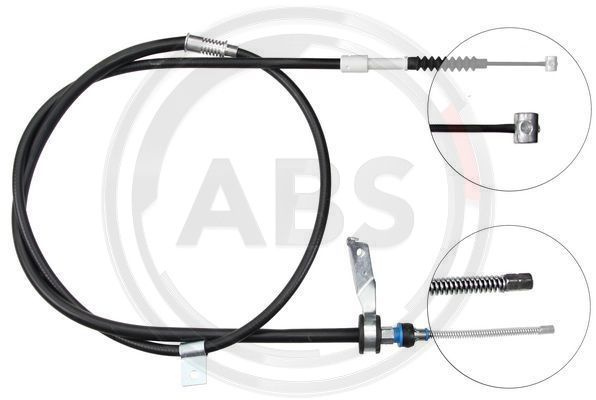 Cablu, frana de parcare dreapta (K19288 ABS) TOYOTA