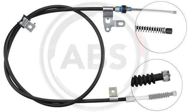 Cablu, frana de parcare dreapta (K19308 ABS) TOYOTA