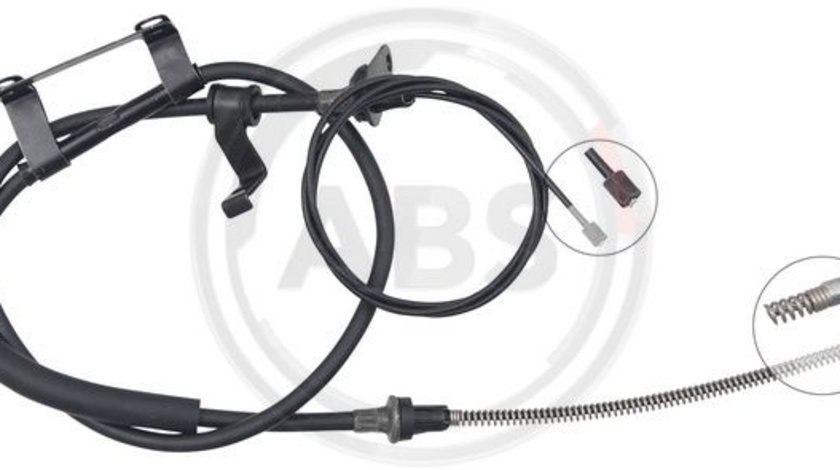 Cablu, frana de parcare dreapta (K19387 ABS) KIA