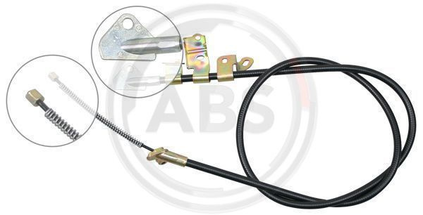Cablu, frana de parcare dreapta (K19488 ABS) TOYOTA