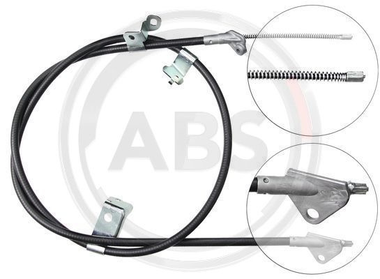 Cablu, frana de parcare dreapta (K19528 ABS) TOYOTA