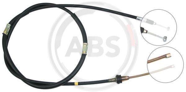 Cablu, frana de parcare dreapta (K19698 ABS) DAIHATSU