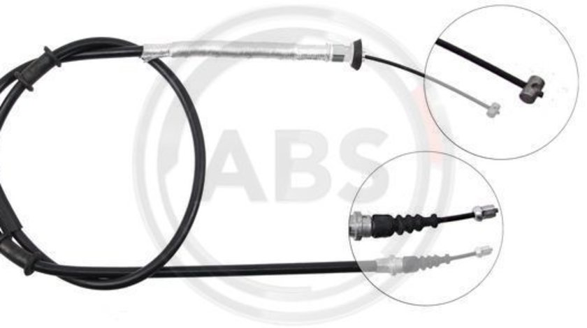 Cablu, frana de parcare dreapta (K19758 ABS) ABARTH,ALFA ROMEO,FIAT