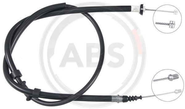 Cablu, frana de parcare dreapta (K19804 ABS) FIAT