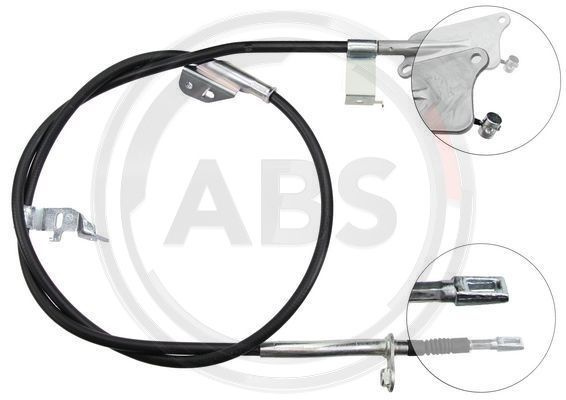 Cablu, frana de parcare dreapta (K19818 ABS) NISSAN