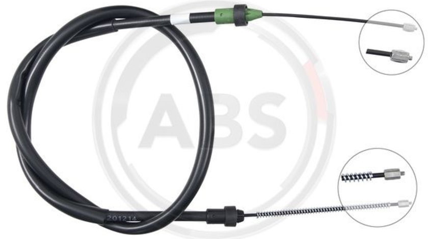 Cablu, frana de parcare dreapta (K19824 ABS) RENAULT