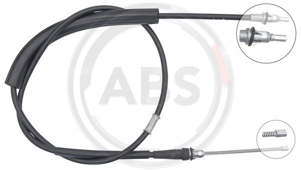 Cablu, frana de parcare dreapta (K19836 ABS) JEEP