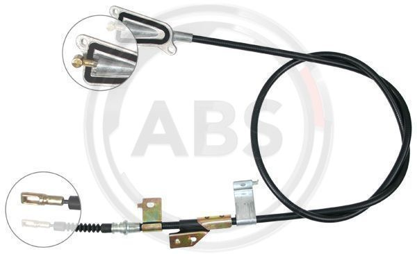 Cablu, frana de parcare dreapta (K19838 ABS) NISSAN