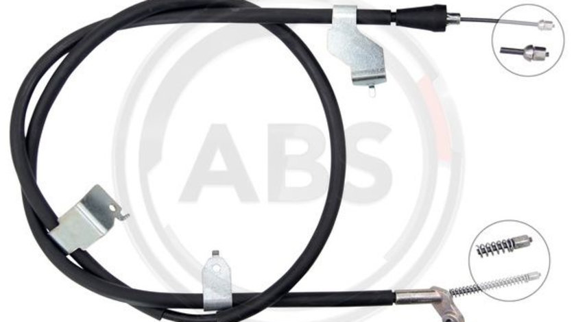 Cablu, frana de parcare dreapta (K19872 ABS) NISSAN