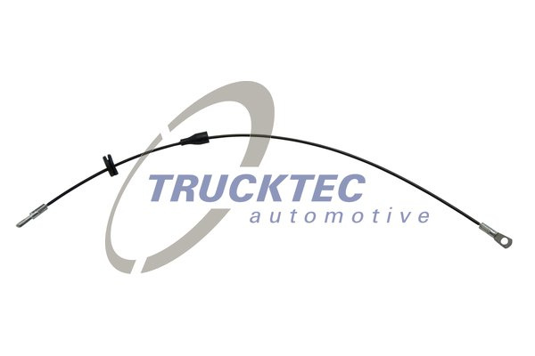 Cablu, frana de parcare fata (0235336 TRUCKTEC) MERCEDES-BENZ