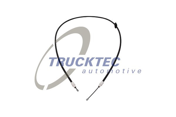 Cablu, frana de parcare fata (0235357 TRUCKTEC) MERCEDES-BENZ