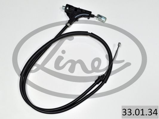 Cablu, frana de parcare fata (330134 LIX) PEUGEOT
