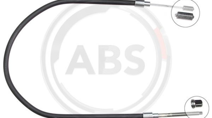 Cablu, frana de parcare fata (K10237 ABS) Citroen