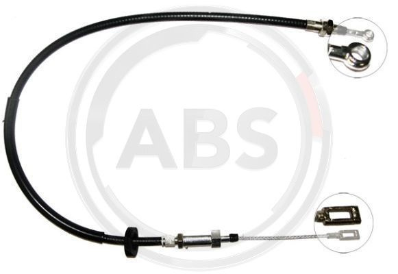 Cablu, frana de parcare fata (K10241 ABS) Citroen,FIAT,PEUGEOT