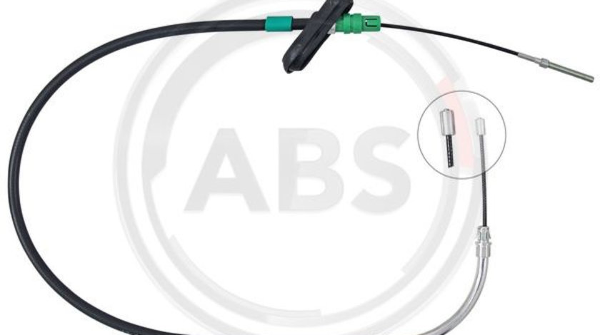 Cablu, frana de parcare fata (K10551 ABS) MINI
