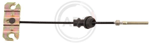 Cablu, frana de parcare fata (K10641 ABS) MAZDA