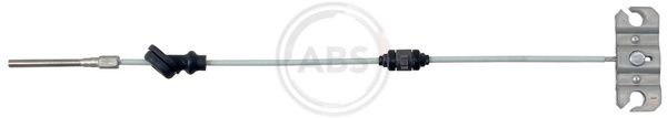 Cablu, frana de parcare fata (K10681 ABS) MAZDA
