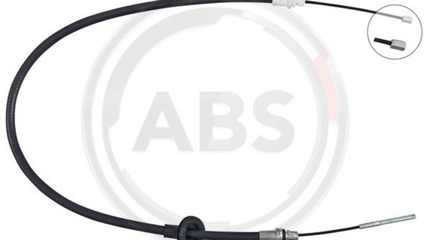 Cablu, frana de parcare fata (K11801 ABS) FORD