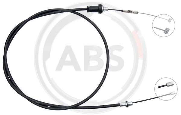 Cablu, frana de parcare fata (K12103 ABS) CHRYSLER