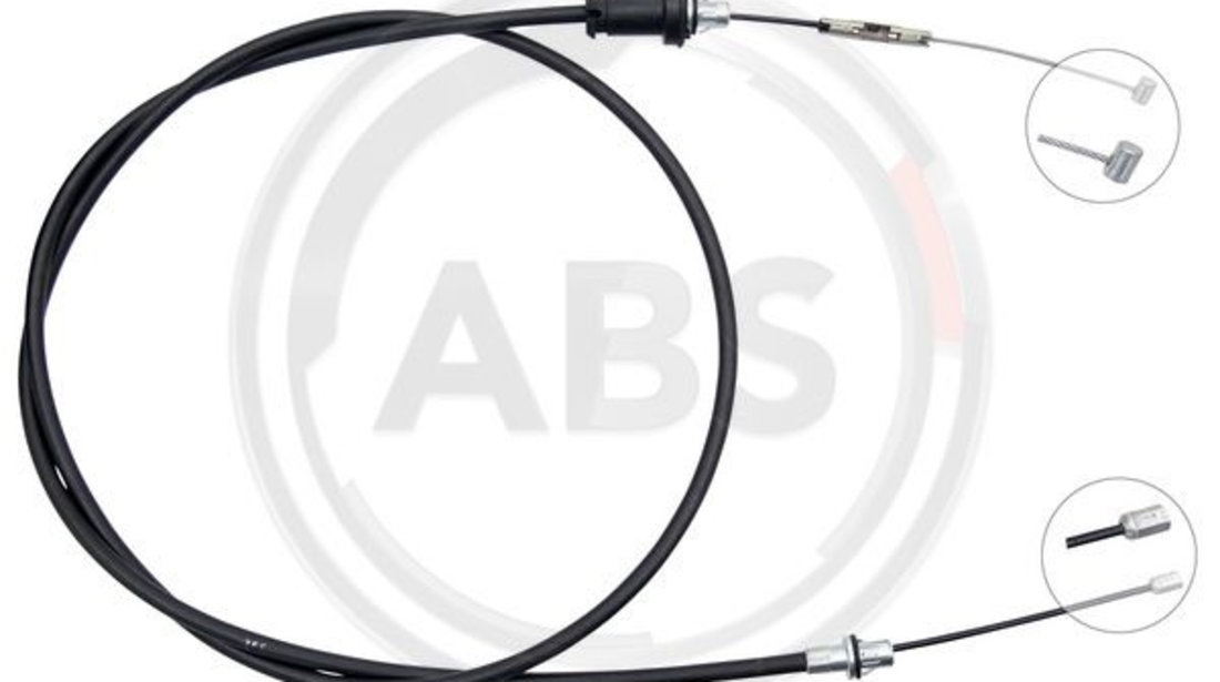 Cablu, frana de parcare fata (K12103 ABS) CHRYSLER