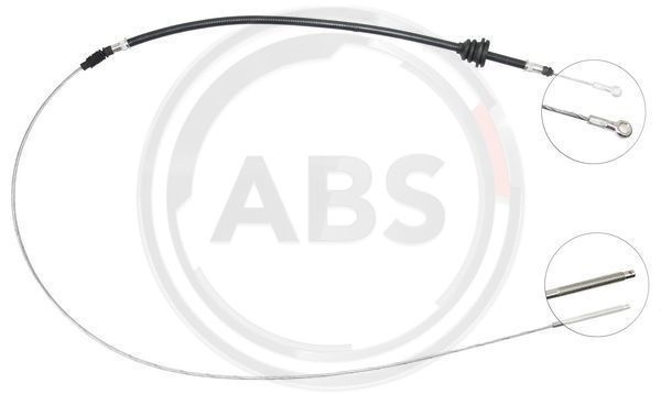 Cablu, frana de parcare fata (K12331 ABS) MERCEDES-BENZ