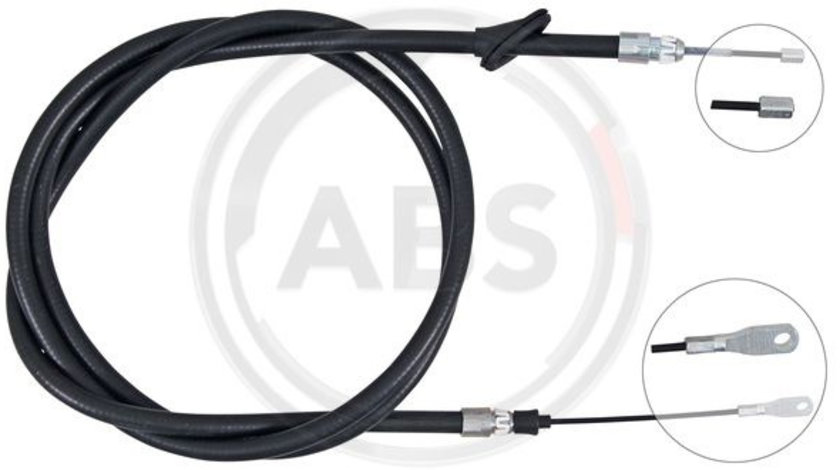 Cablu, frana de parcare fata (K12351 ABS) MERCEDES-BENZ