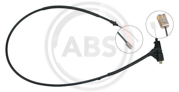 Cablu, frana de parcare fata (K12701 ABS) PEUGEOT