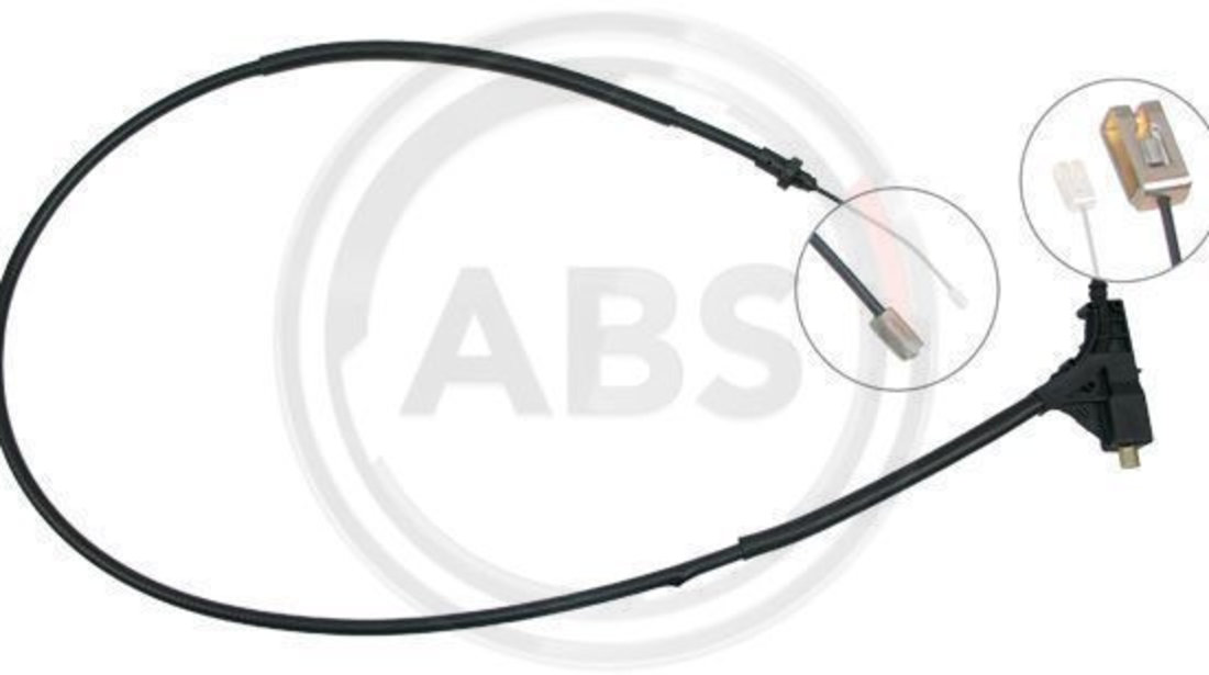 Cablu, frana de parcare fata (K12701 ABS) PEUGEOT