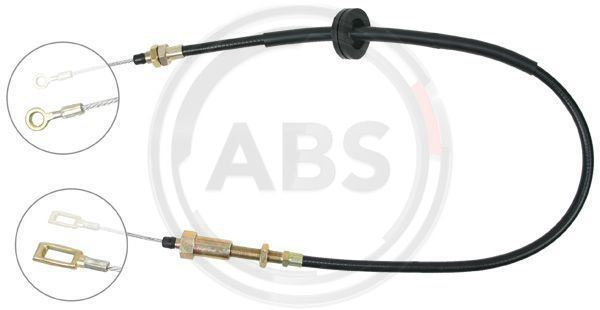 Cablu, frana de parcare fata (K13761 ABS) Citroen,FIAT,PEUGEOT