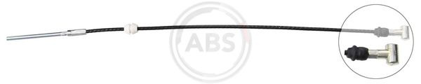 Cablu, frana de parcare fata (K13811 ABS) OPEL,VAUXHALL