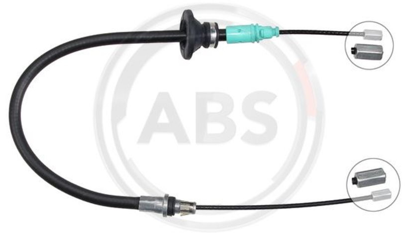 Cablu, frana de parcare fata (K13854 ABS) NISSAN,OPEL,RENAULT,VAUXHALL