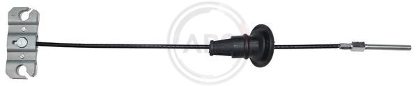 Cablu, frana de parcare fata (K13861 ABS) CHEVROLET,DAEWOO