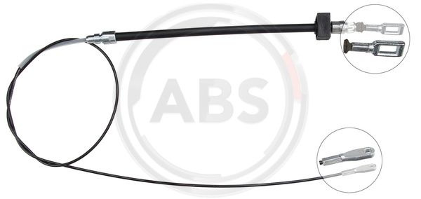 Cablu, frana de parcare fata (K13964 ABS) MERCEDES-BENZ