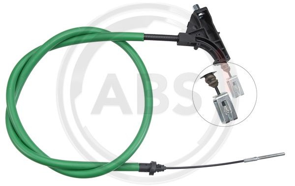 Cablu, frana de parcare fata (K13982 ABS) PEUGEOT
