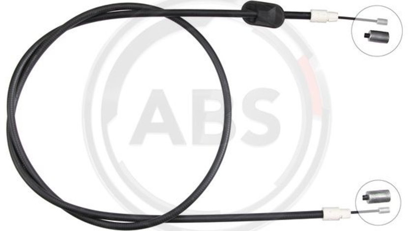 Cablu, frana de parcare fata (K13991 ABS) MERCEDES-BENZ