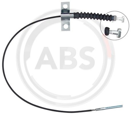 Cablu, frana de parcare fata (K14156 ABS) TOYOTA